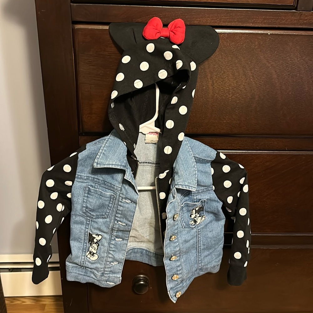Toddler Minnie Jean jacket